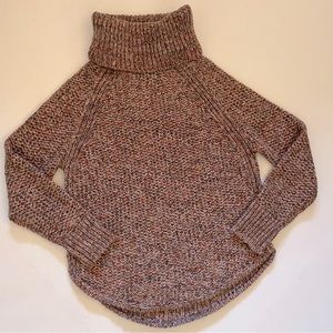 Prana Callisto Multi Color Cowl-neck Sweater Chunky Alpaca Wool Blend si…